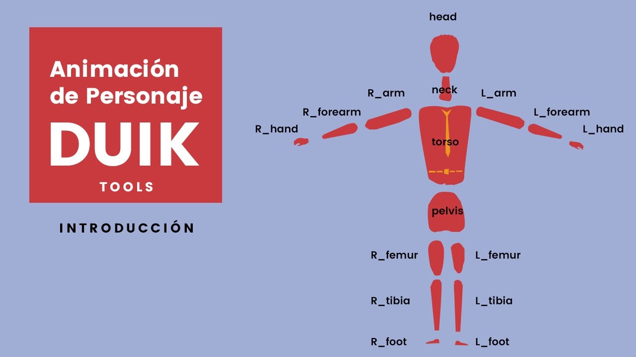 After Effects Animación de Personaje - Duik Tools (actualización)