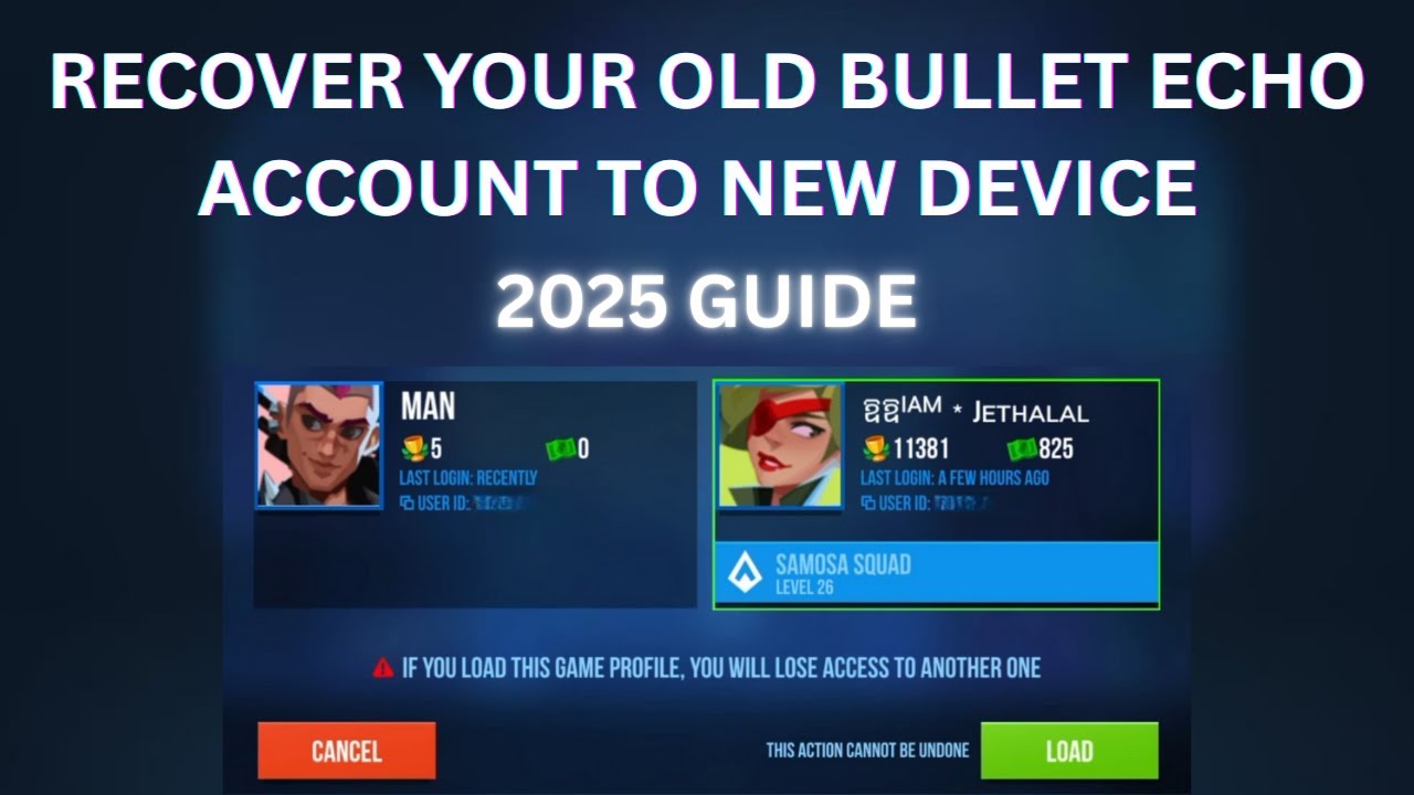 Recover Bullet Echo India Account After Device Change | Step-by-Step Tutorial