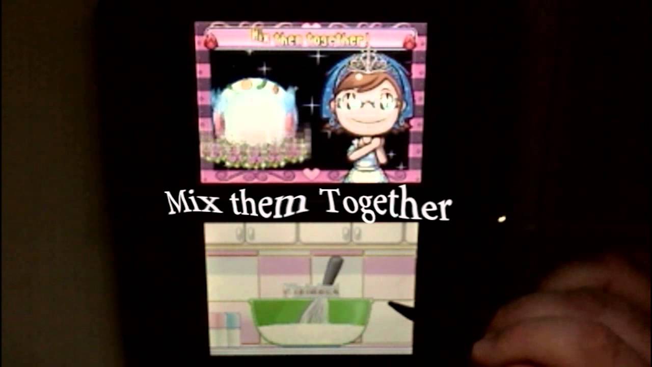 Salt-Baked Sea Bream Cooking Mama 3 Nintendo DS