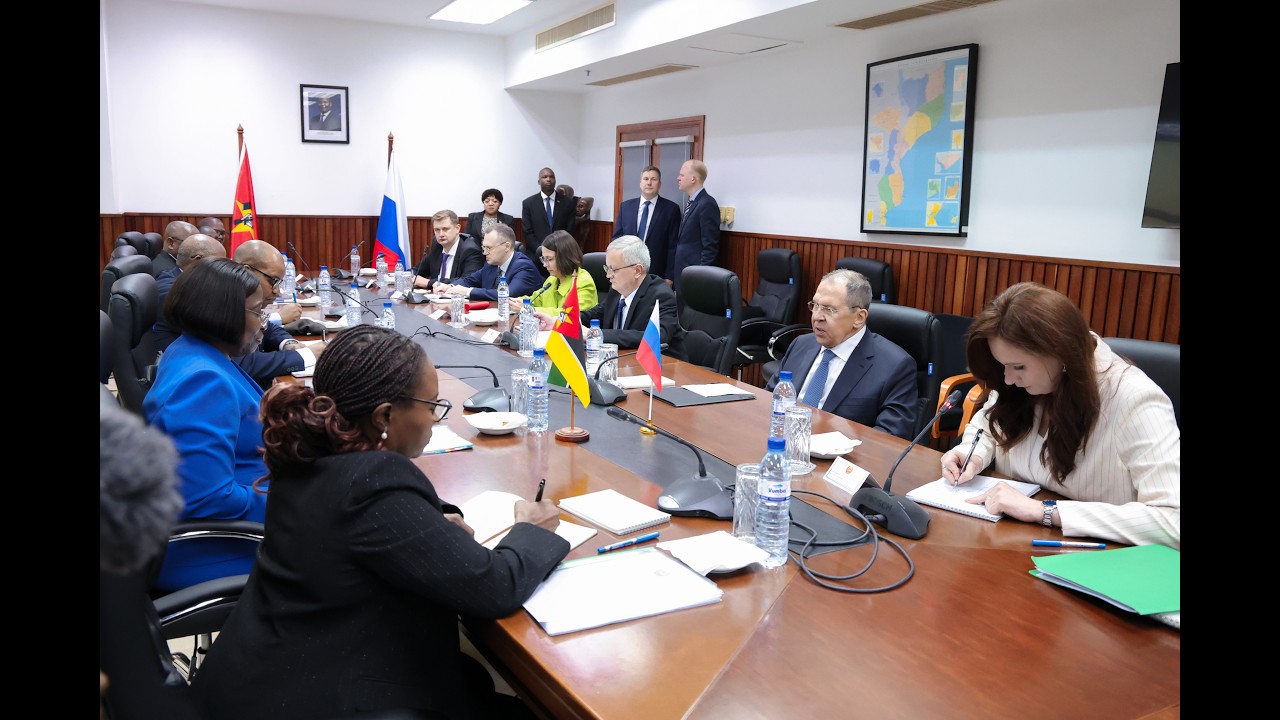 S. Lavrov and M. Lucash, Maputo, July 9, 2026