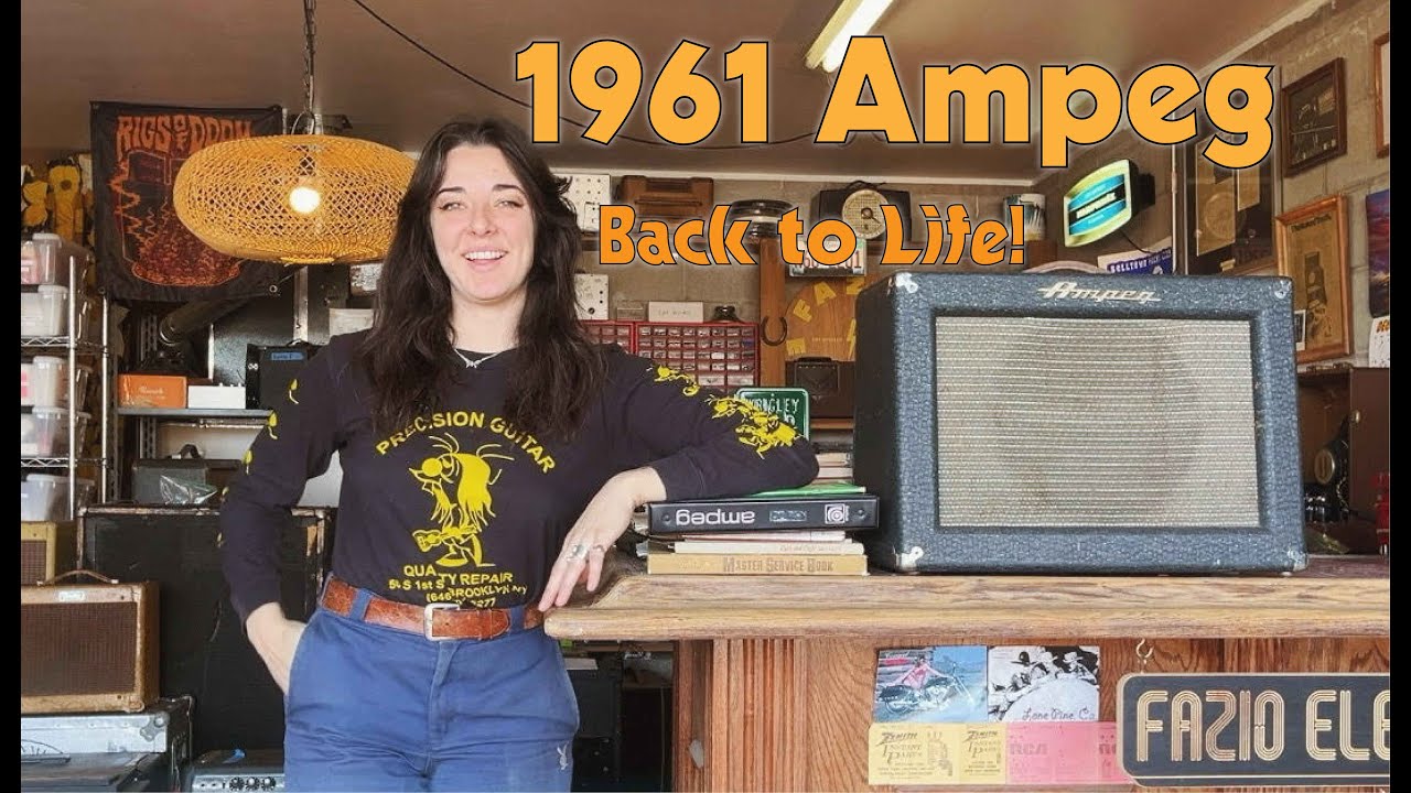 '61 Ampeg Rocket | Amp Restoration