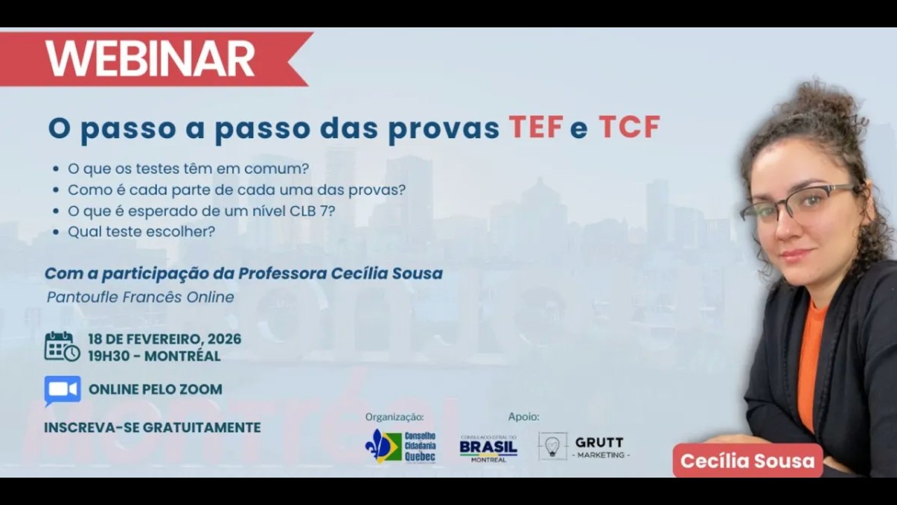 Passo a Passo provas TEF e TCF