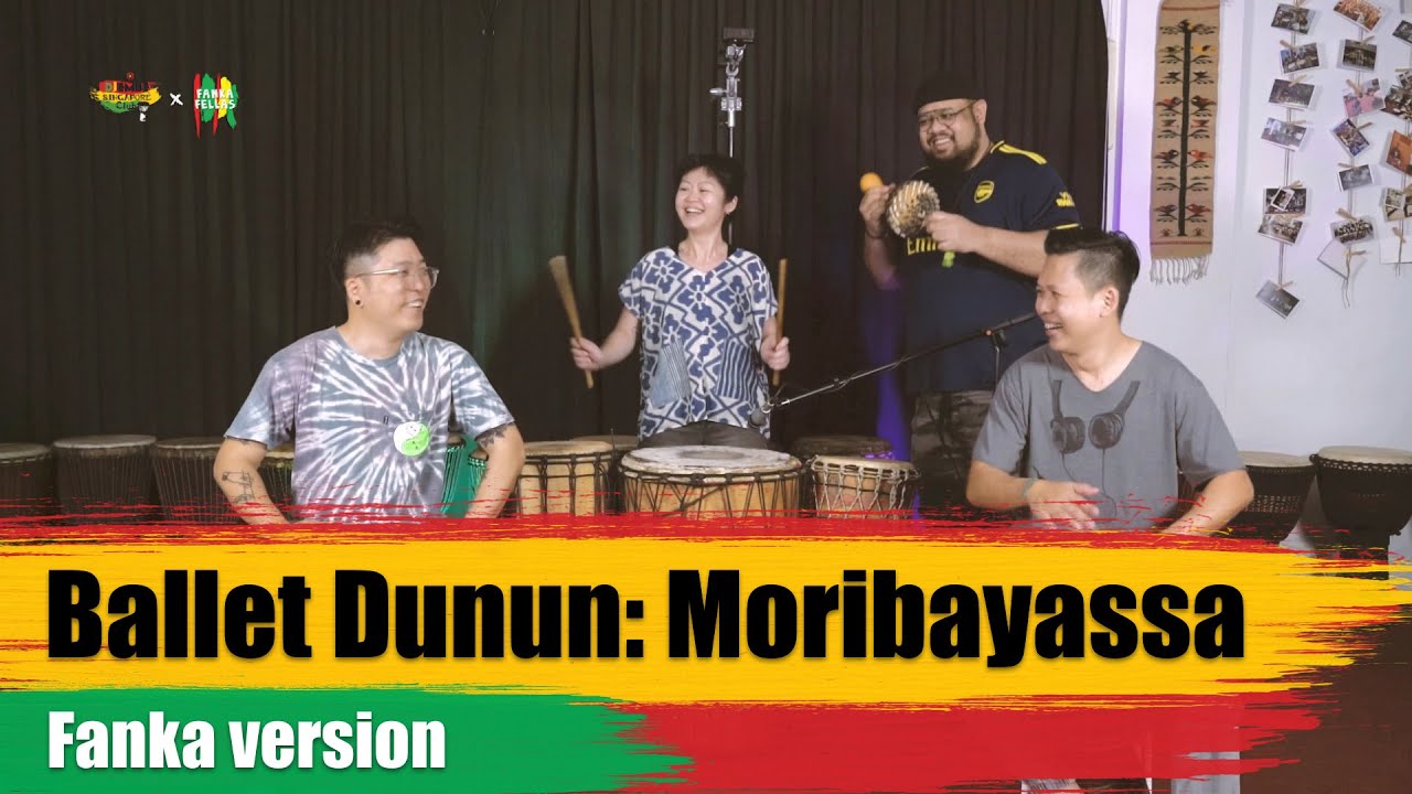 Ballet Dunun: Moribayassa - Fanka version (Individual dunun demo and performance)