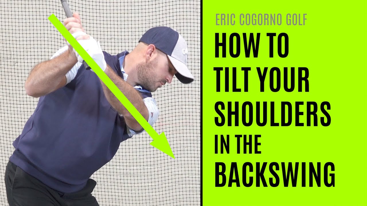 GOLF: How To Tilt The Shoulders In The Backswing