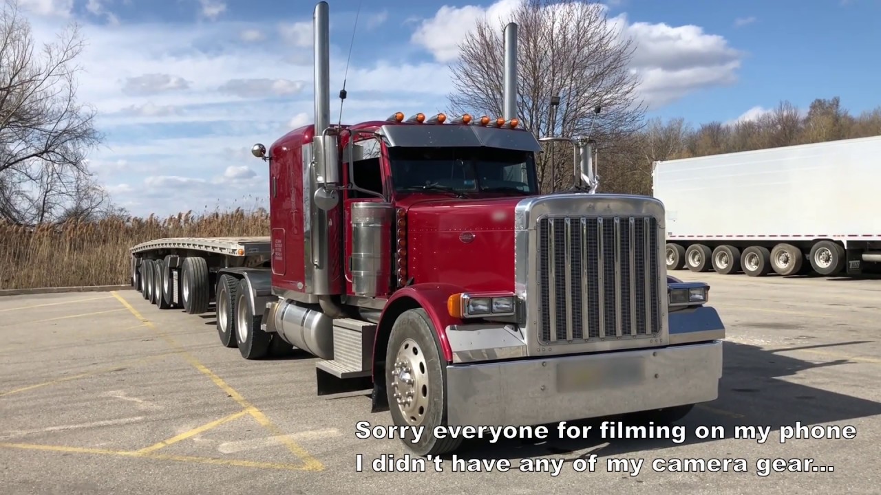 Экскурсия по грузовику Peterbilt 379!