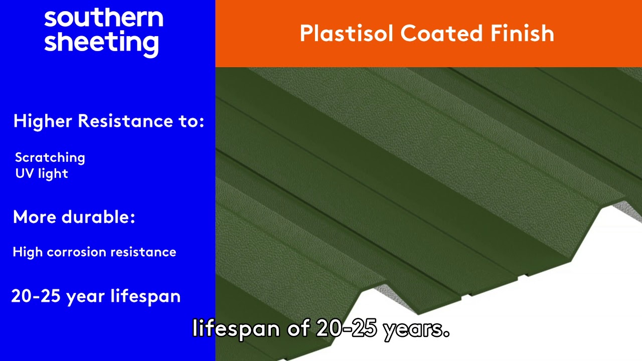How to choose finish options for steel sheets explained by Southern Sheeting