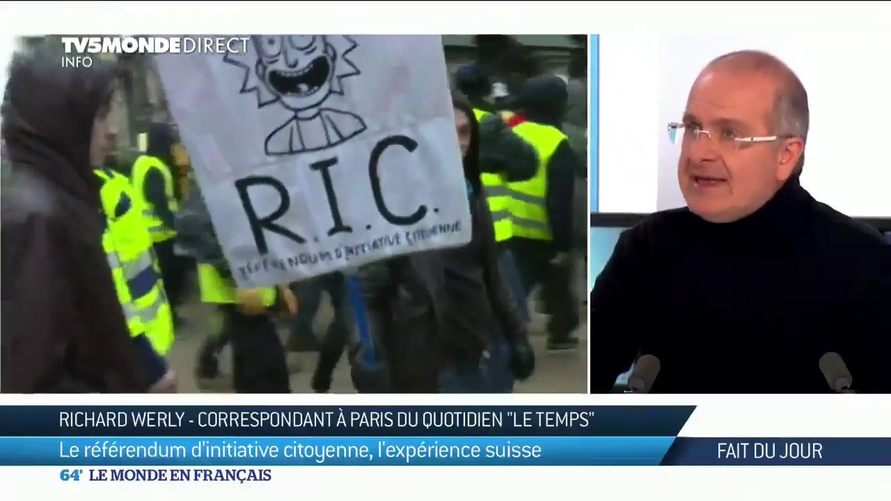 Le référendum d'initiative citoyenne, l'expérience suisse
