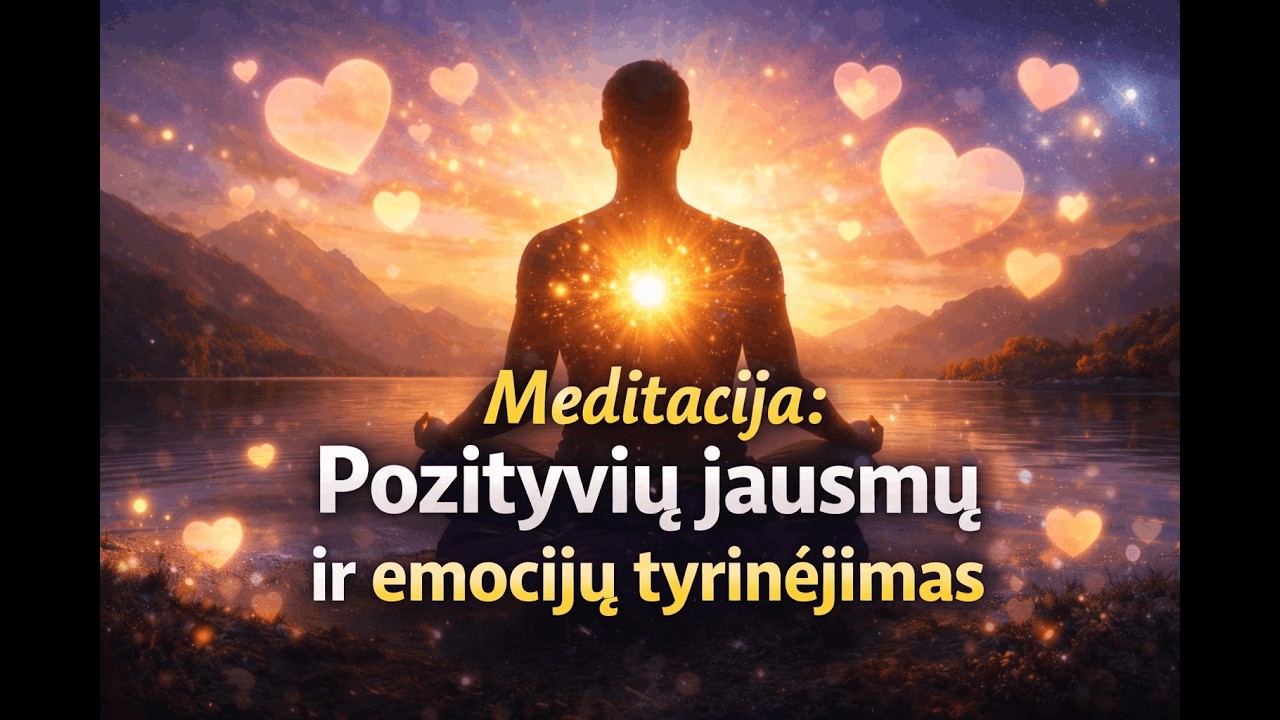 Meditacija pozityvių jausmų ir emocijų tyrinėjimas