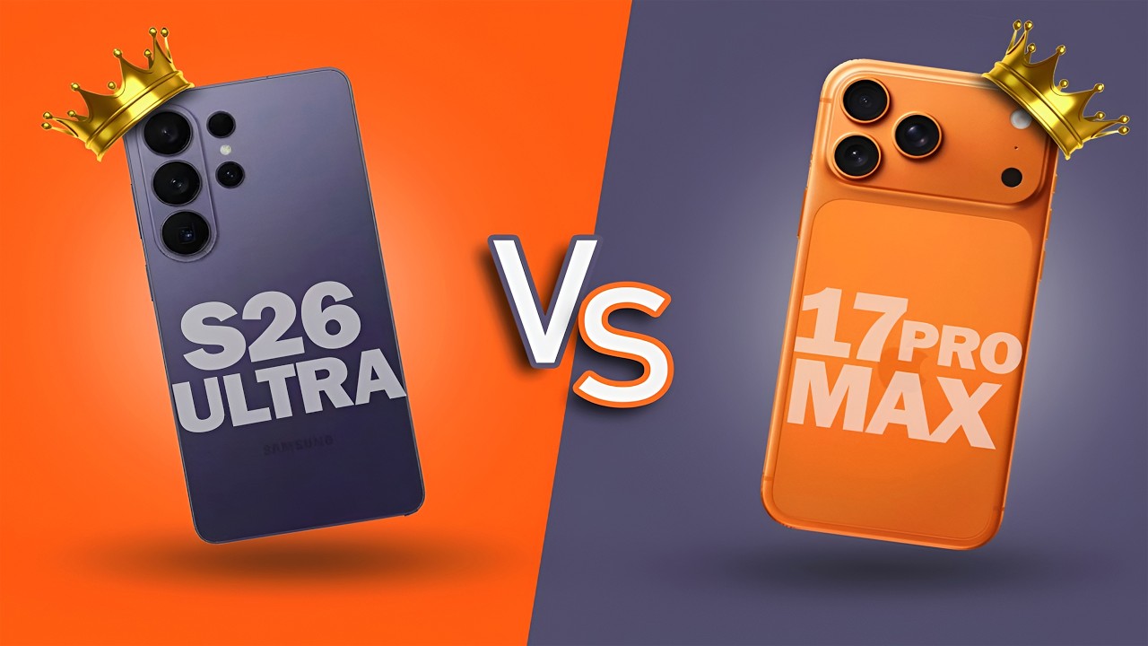 iPhone 17 Pro Max vs Samsung Galaxy S26 Ultra – Which is Better? 👀
