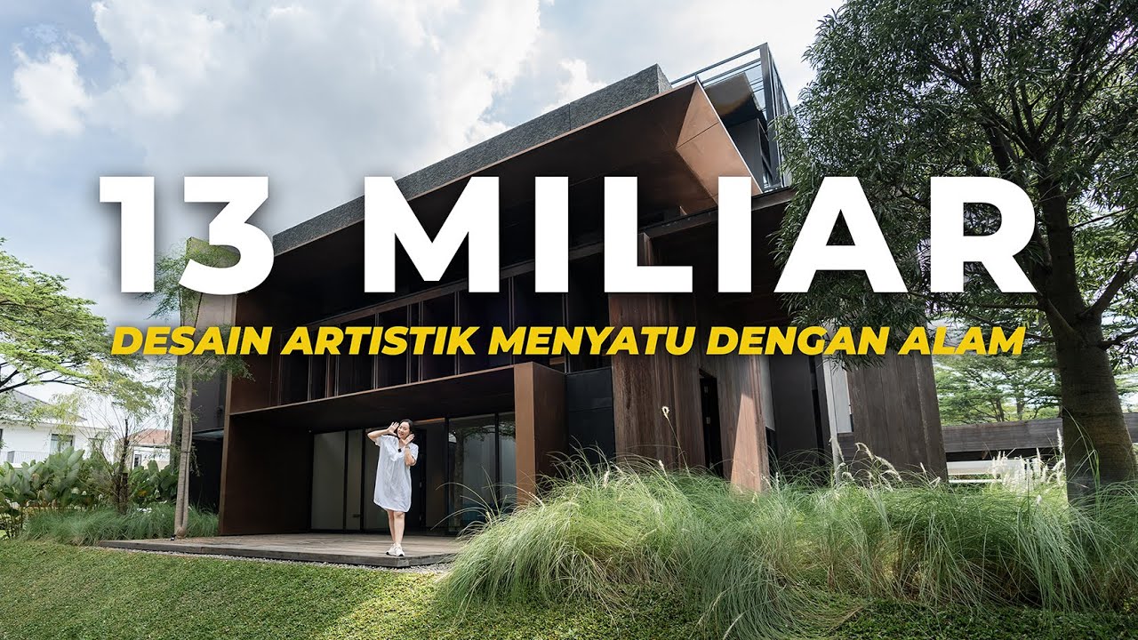 Rp 13 M | Rumah Alam Sutera Desain Artistik Selaras Dengan Alam
