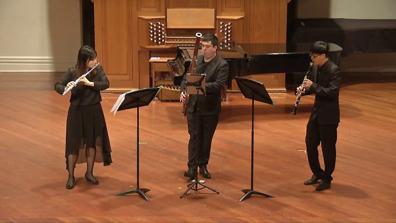 Isang Yun - Pezzo Fantasioso on Flute, Clarinet, Bassoon