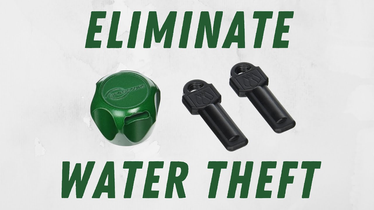 Hose Bibb Lock & Magnetic Key Set