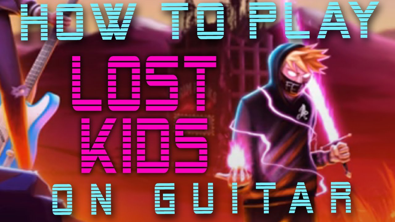 How to play Josh A - LOST KIDS -  Easy LoFi Guitar 2022 - Lofi Music Theory