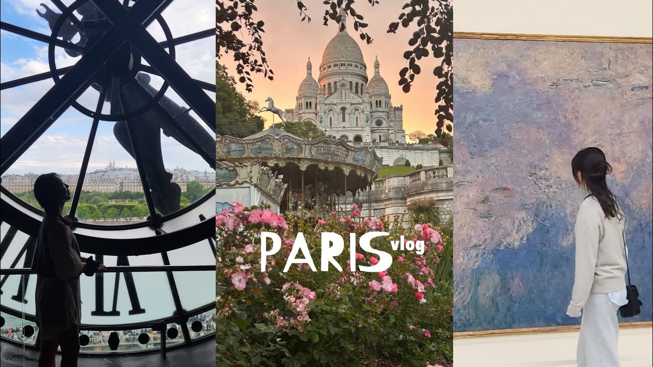 굴 먹고 노로 바이러스 걸리고 감기가 찾아와도 열렬히 사랑했다❤️‍🔥나의 Paris🇫🇷 | 현지약국, 오랑주리•오르세 미술관, 한식당•Vegan식당, 몽마르뜨, 노트르담, 퐁피두