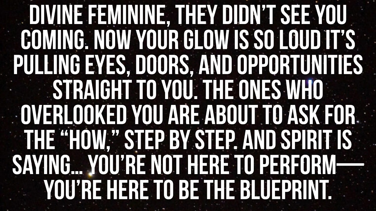 THEY CAN’T IGNORE YOU ANYMORE 🌟 Divine Feminine, Your Quiet Work Is Becoming Your BIGGEST WIN