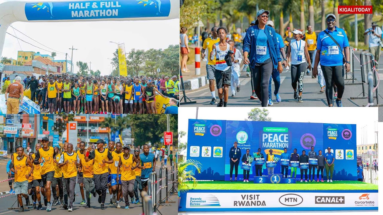 Kigali Peace Marathon 2024 attracts 10,000 athletes as Kenyans dominate the race