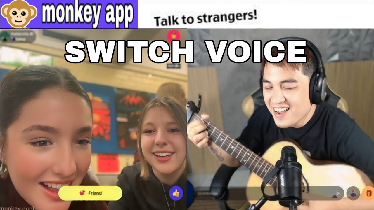 SERENADING STRANGERS SWITCH VOICE | I'M GONNA SWITCH MY VOICE MALE TO FEMALE