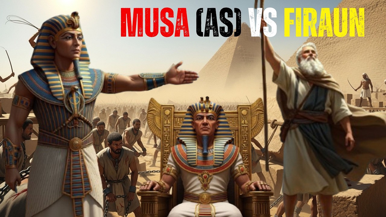 Hazrat Musa AS vs Firaun  The Red Sea Miracle  Full Islamic Story