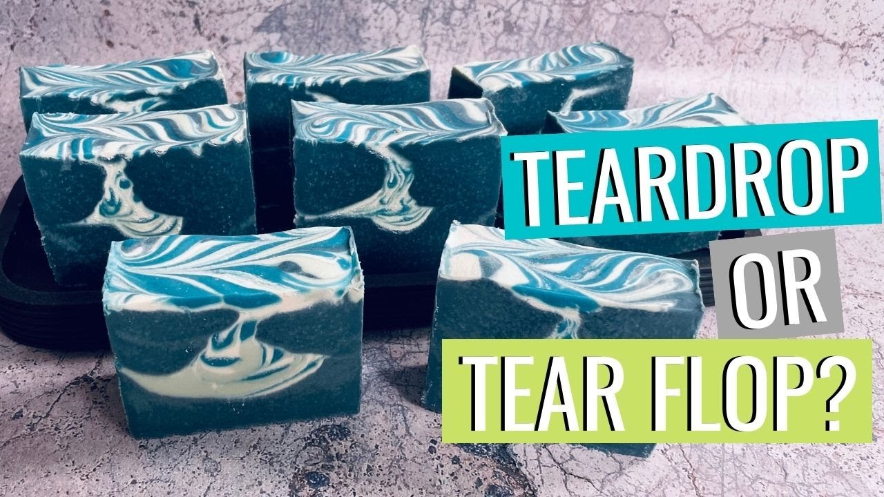 Teardrop Soap Swirling Technique | Soap Swirl Design | Soap School
