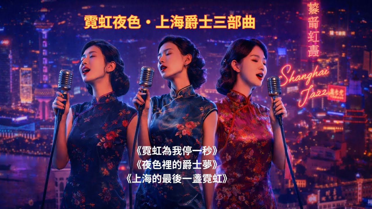 上海霓虹爵士｜霓虹夜色・上海爵士三部曲｜Neon Shanghai Jazz – Neon Nights – Shanghai Jazz Trilogy