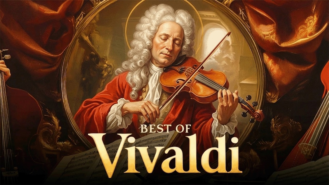 Лучшее от Вивальди 🎼 15 самых популярных произведений 🌹 Исцеление, расслабление