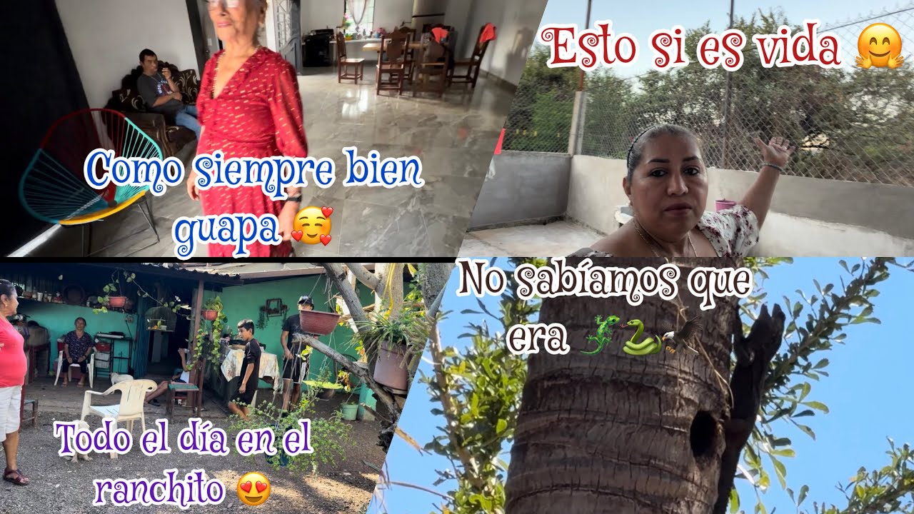 ASÍ ME LA PASÉ EN EL RANCHITO🫣🤪ME VISITARON EL DANI Y MI SUEGRA🥰ALGO PARA L@S NUEVOS SUSCRIPTORES 🙏🏻