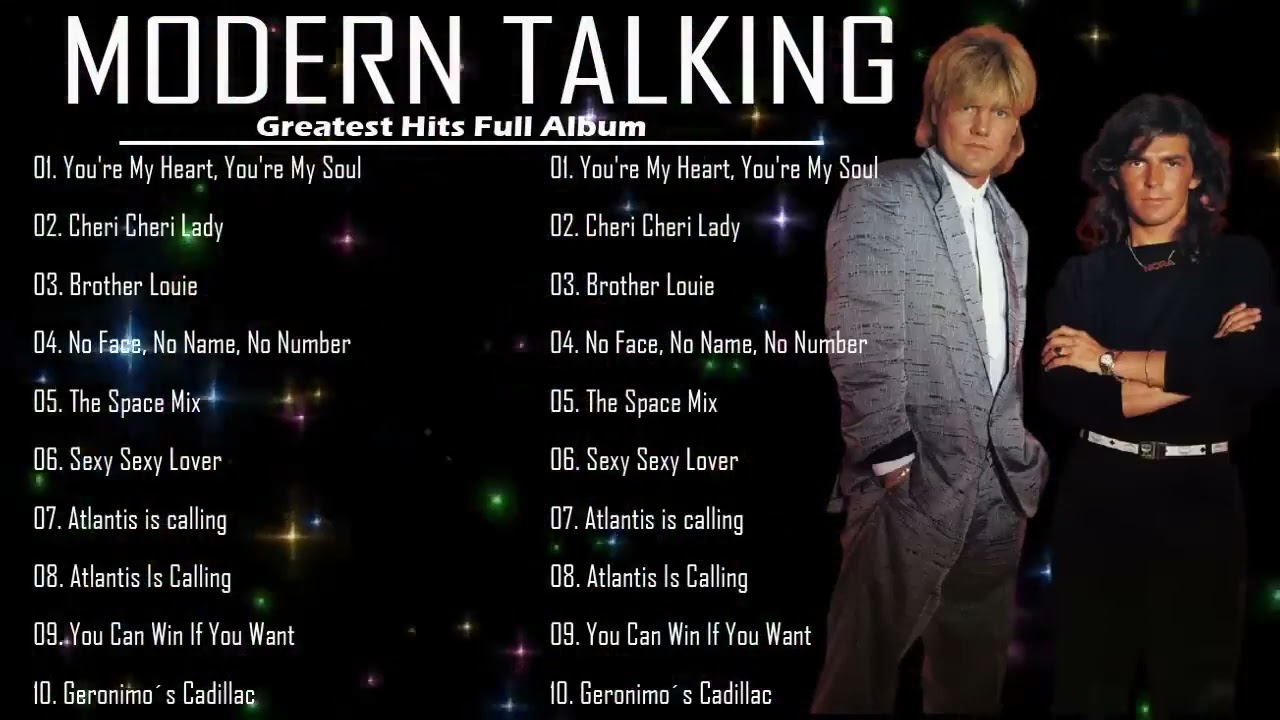 Modern Talking Greatest Hits Volles Album Live  Das Beste aus Modern Talking