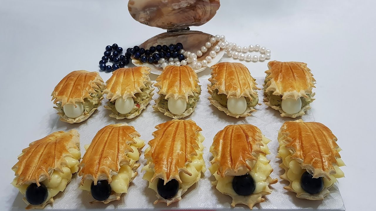 ЗАКУСКА и ДЕСЕРТ ЖЕМЧУЖНАЯ РАКУШКА ( 