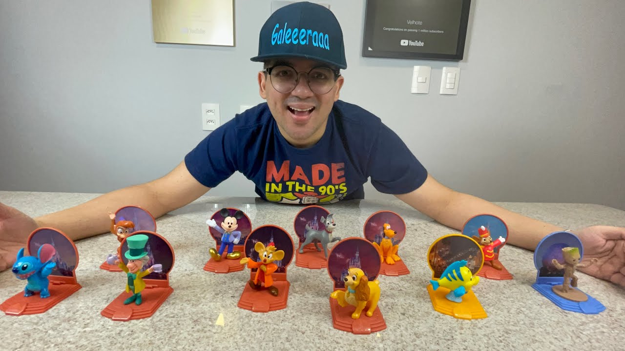 COMPREI A ÚLTIMA COLEÇÃO DA DISNEY NO MCLANCHE FELIZ JANEIRO 2022!!!