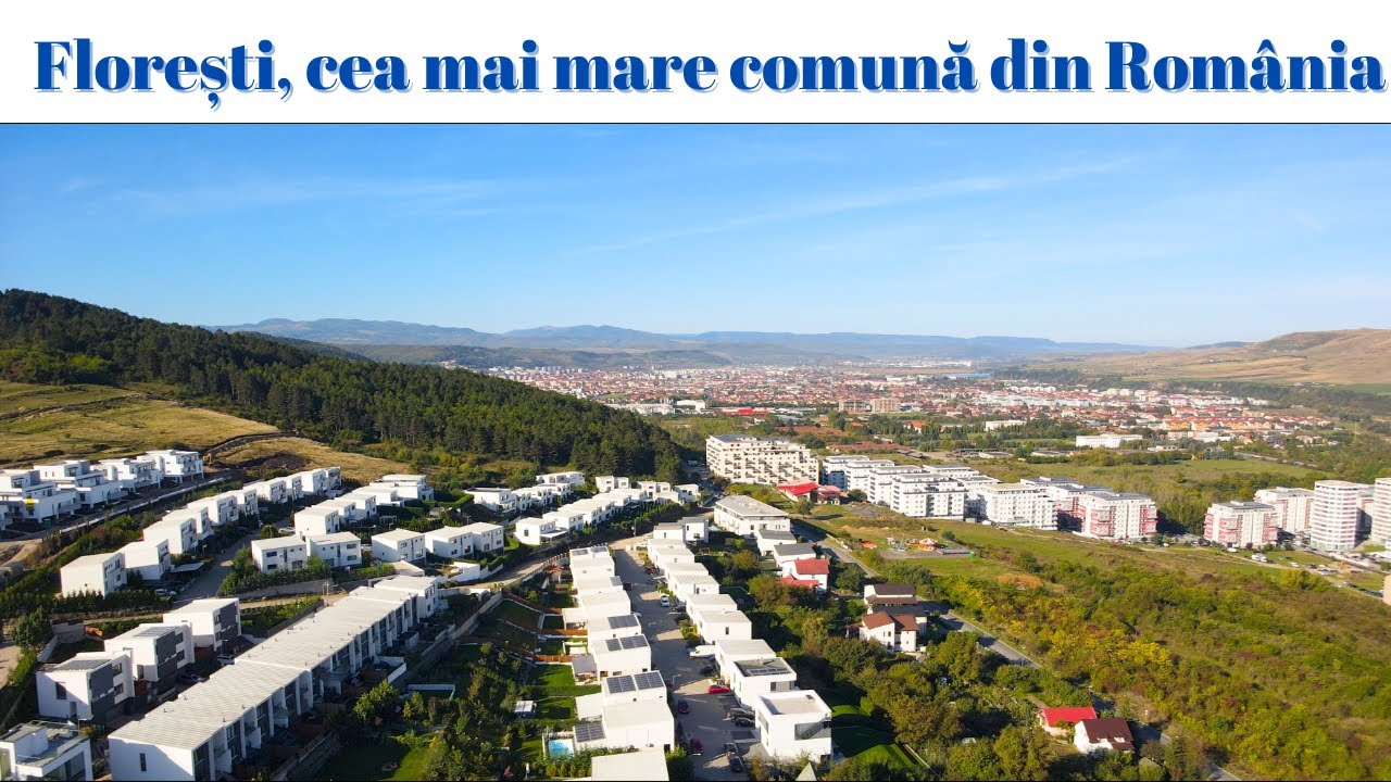 Florești, cea mai mare comună din Rom&acirc;nia