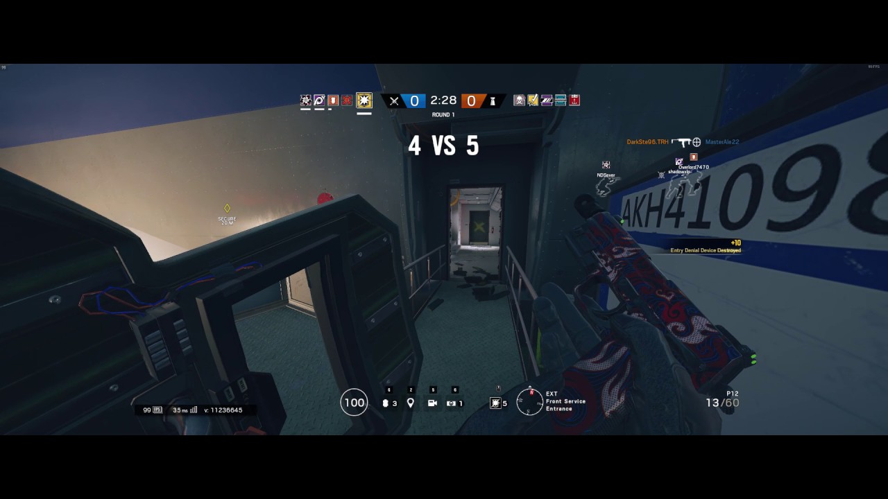 Rainbow Six: Siege Ranked - Old Blitz 1v5