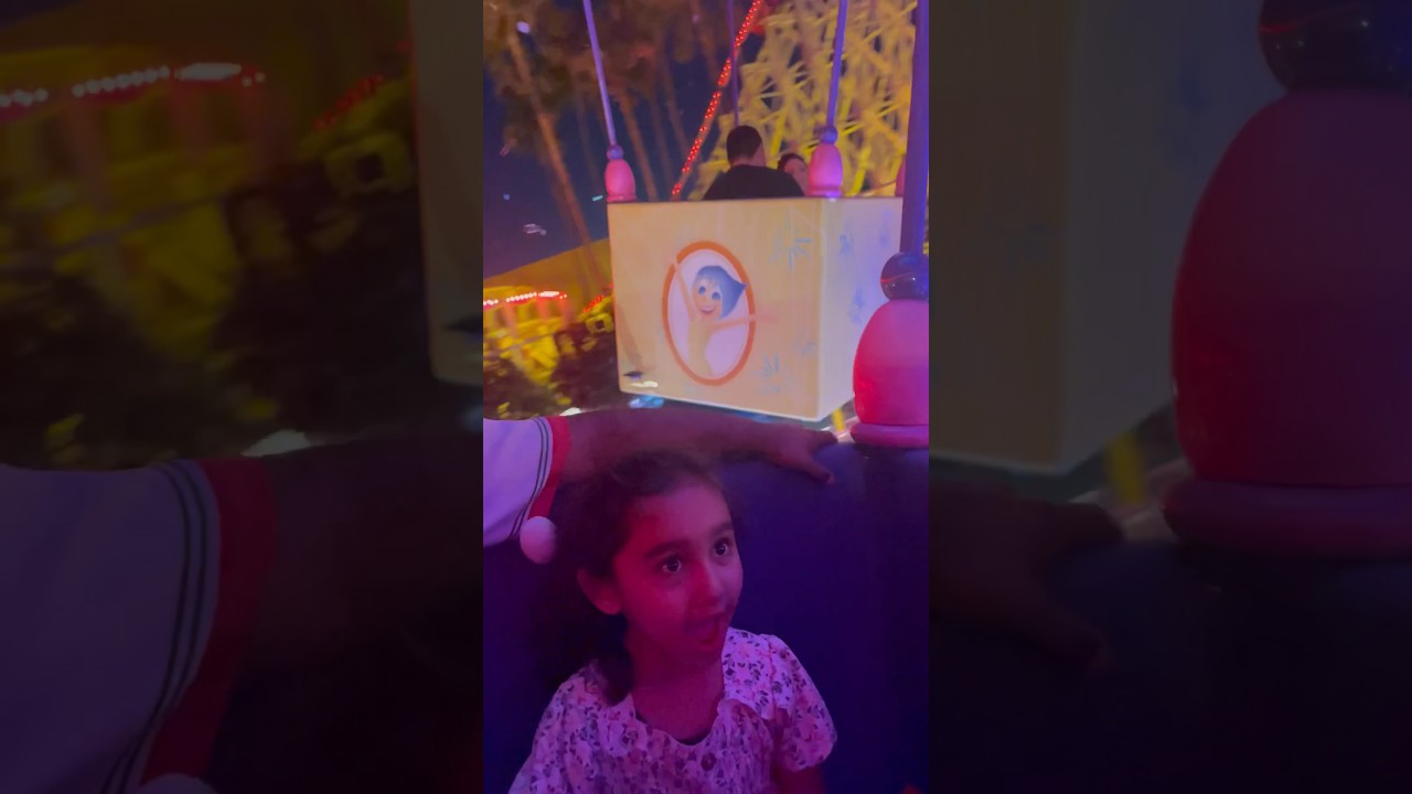 Inside Out Emotional Whirlwind in Pixar  Pier at #disneycaliforniaadventurepark #shortvideo