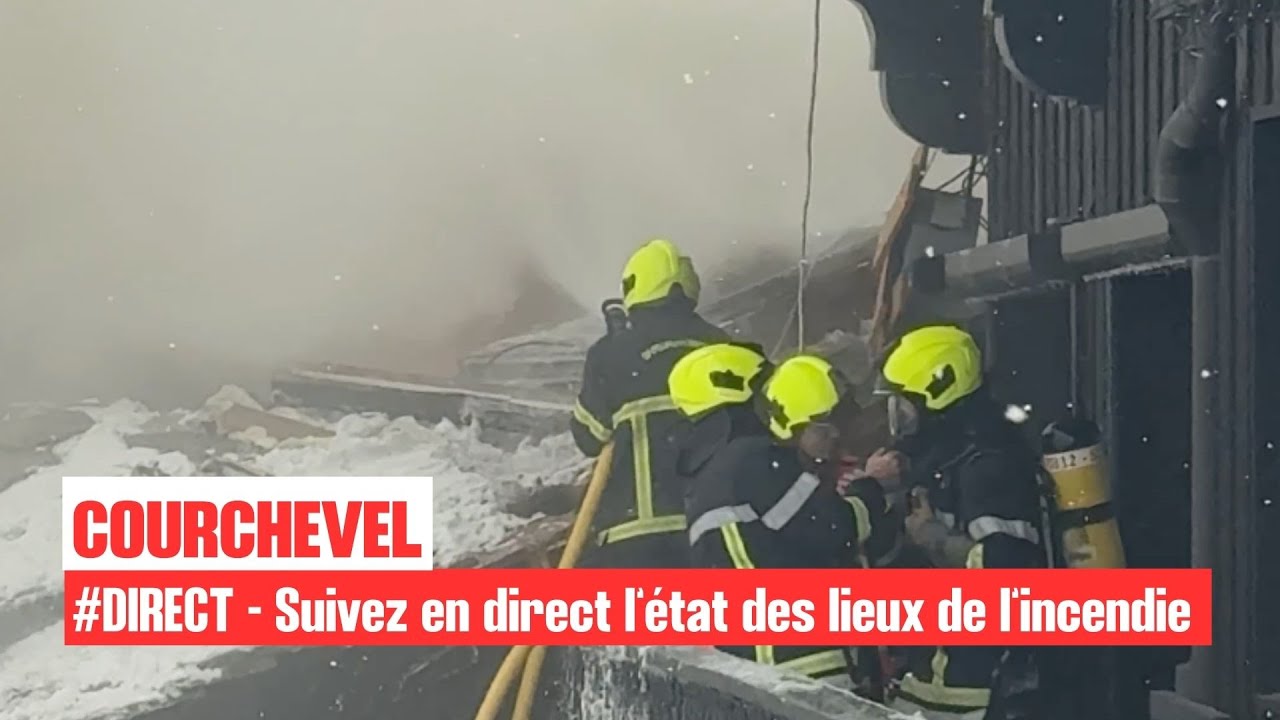 #DIRECT - L'état des lieux de l'incendie de l'hôtel Les Grandes Alpes