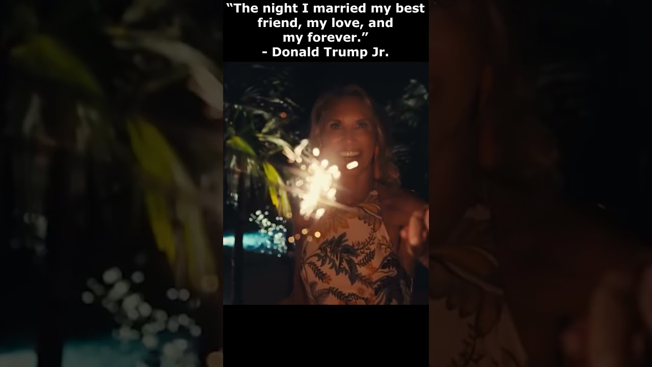 Donald Trump Jr. and Bettina Trump in the Bahamas Wedding Celebration 💍💕