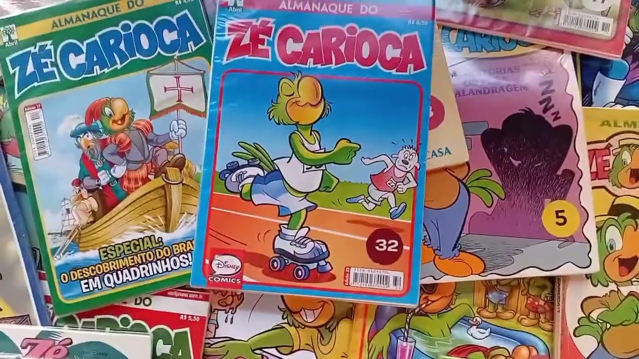 Zé Carioca - Walt Disney - Revistas em quadrinhos - Gibis - Comics