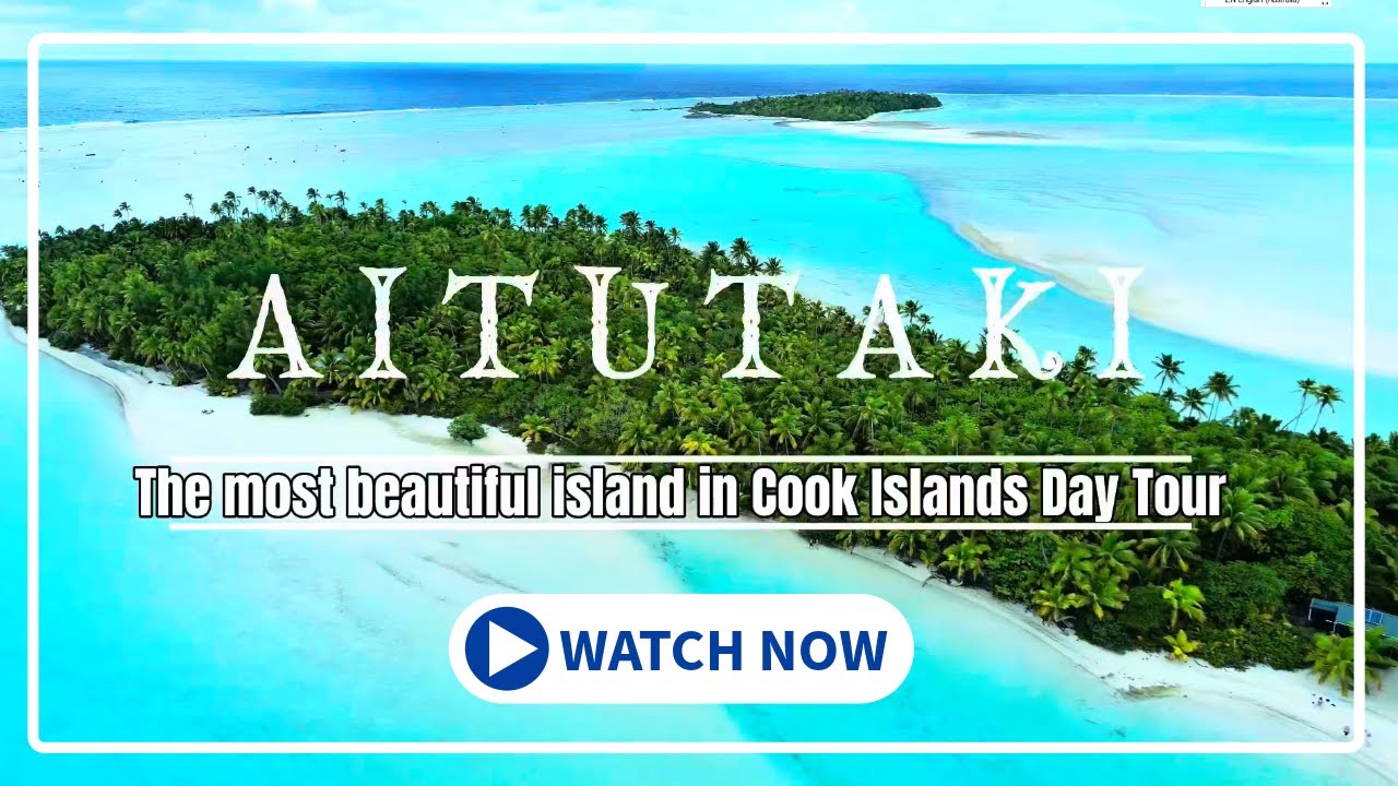 Aitutaki the most beautiful Island in Cook Islands Day Tour with Bishops Cruises 🏝️🏖️🐟