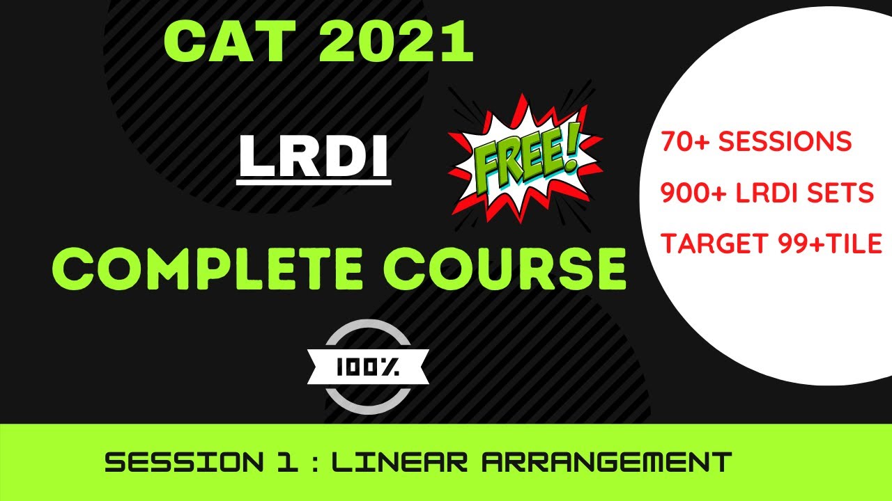 CAT 2023 LRDI | LRDI for CAT 2022 | LR-DI Skill Builder Series | Session 1 | Master the LRDI Section