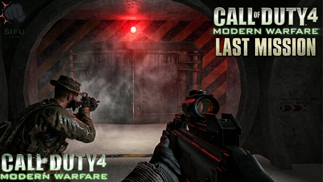 CALL OF DUTY 4:  MODERN WARFARE LAST MISSION | GAMEPLAY |