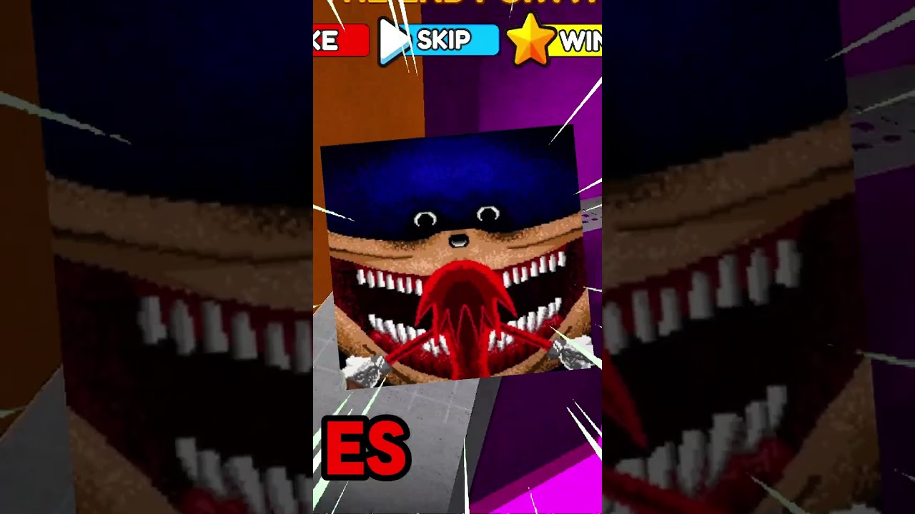 New Shin Sonic Tapes Roblox Game! #shinsonic #sonictapes  #sonic #roblox #horror
