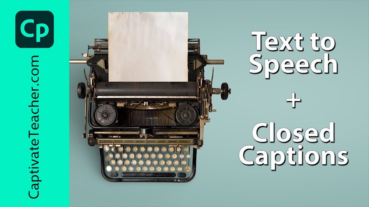 Преобразование текста в речь в Adobe Captivate Classic #eLearning