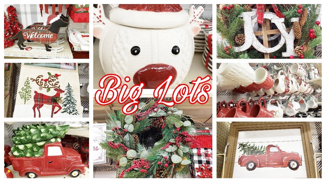 BIG LOTS CHRISTMAS SHOP WITH ME