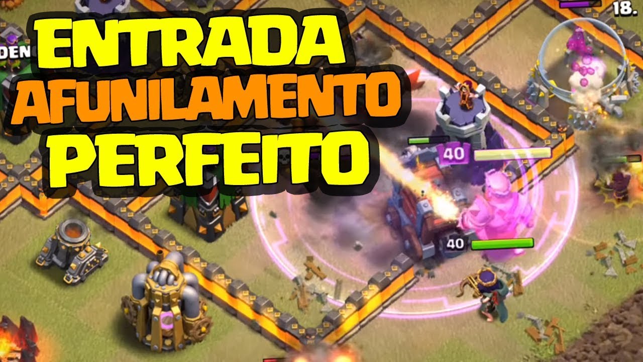 COMO AFUNILAR E ENTRAR PERFEITAMENTE QUALQUER CV CLASH OF CLANS