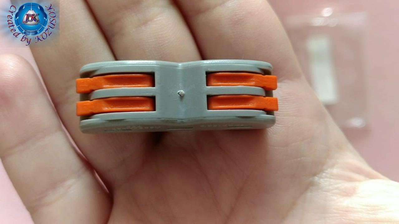 10X LUSTREON 2 Pin Electrical Household Fast Wire Connector Terminal from Banggood.com
