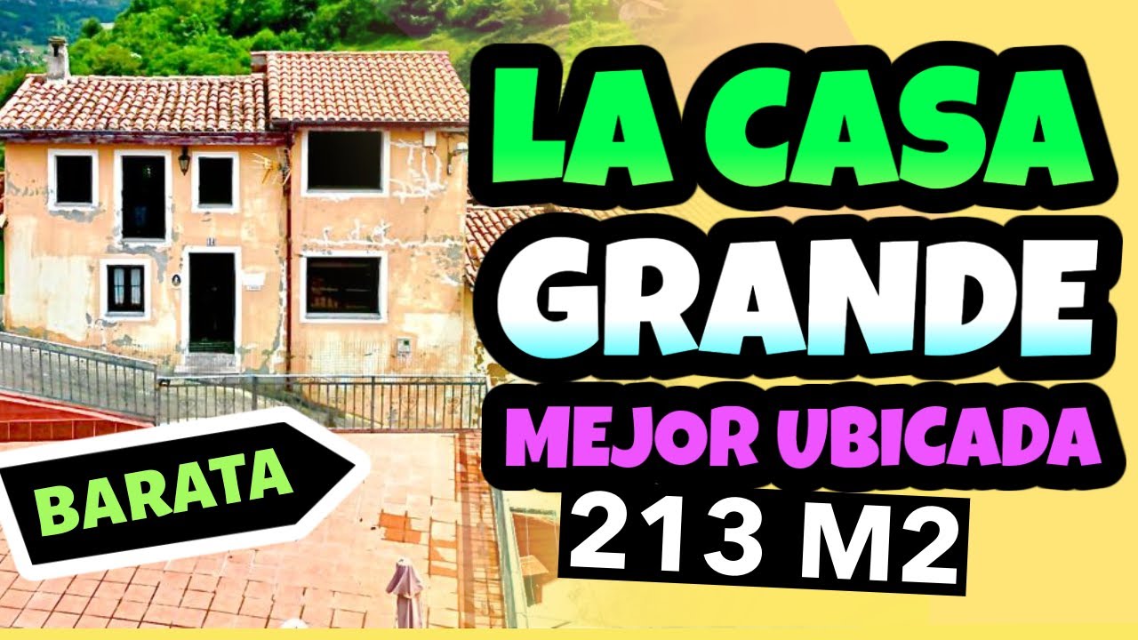 VENDIDA | 83.000€ | BIMENES, Asturias | Pueblo tranquilo y CERCANO a la ciudad | Para entrar a vivir