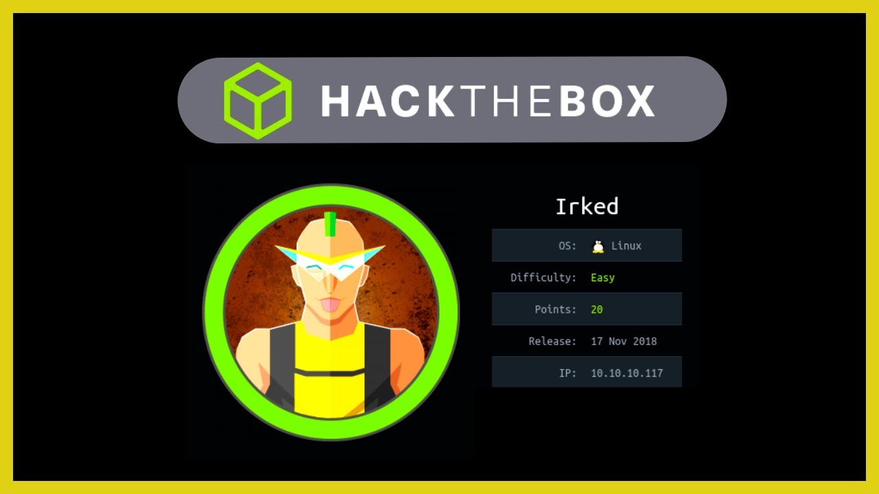 HACKTHEBOX | Resolución de la Máquina IRKED - HACKING ÉTICO [CTF]
