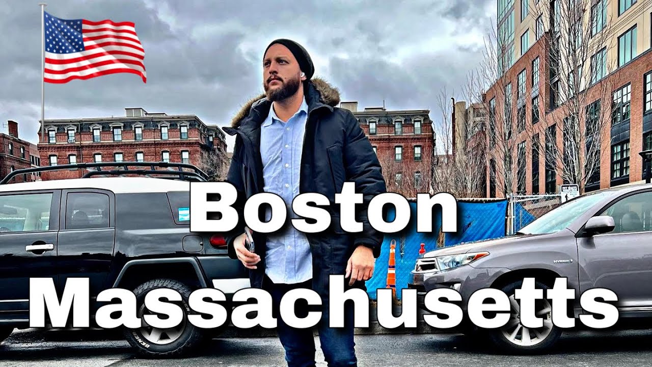 1 HORA MOSTRANDO A CIDADE DE BOSTON CAPITAL DE MASSACHUSETTS NOS EUA