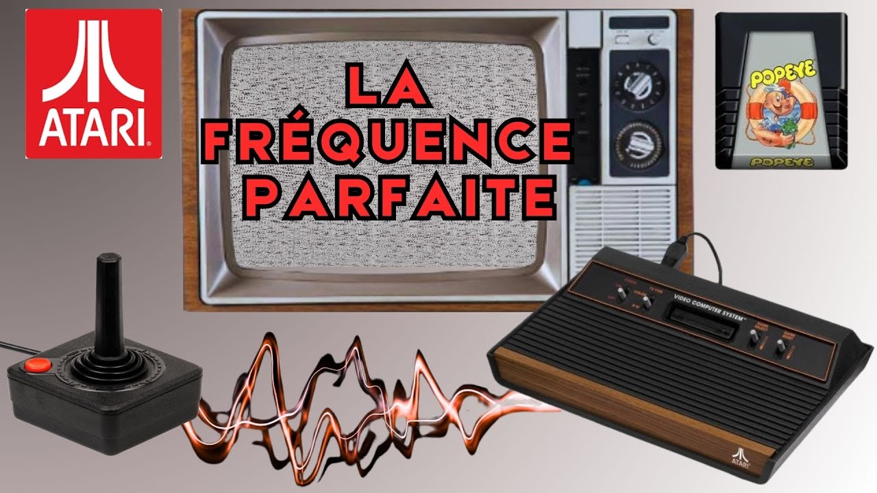 Réparation: La compatibilité entre votre TV et l'ATARI 2600 !!!