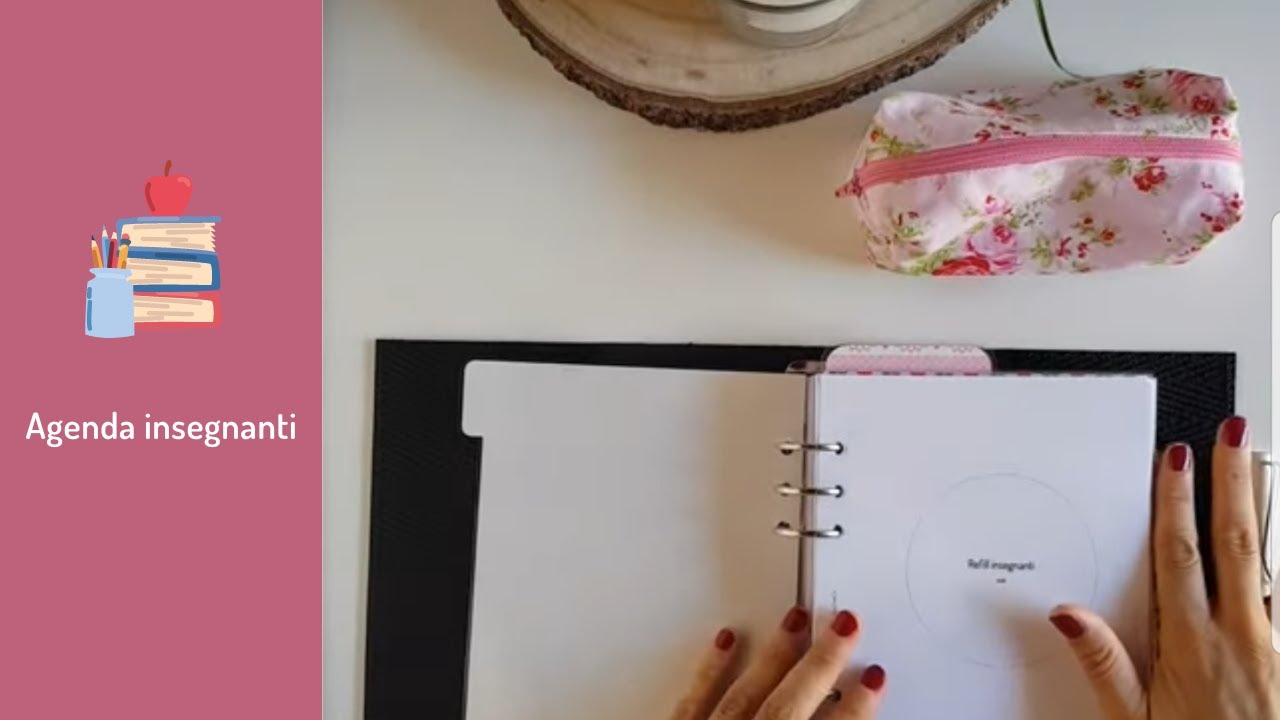 22/23 Agenda per insegnanti con anelli, idee per impostarla e nuovi refill