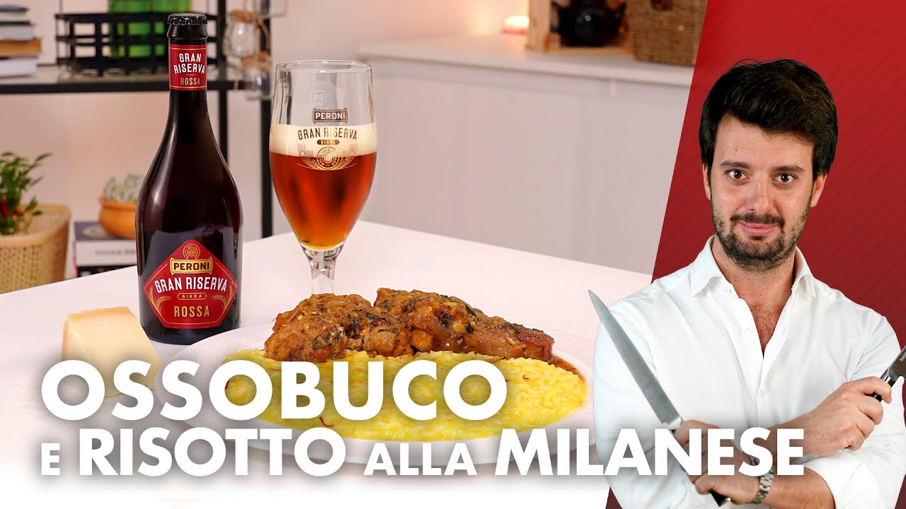 Ossobuco con risotto alla milanese *PIATTO DA TRATTORIA*