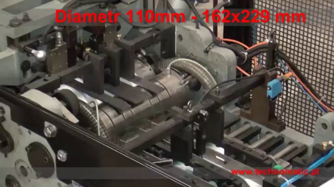 The W&D 102, W+D 102 envelope machine with 16 servo axis B&R